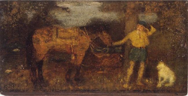 Albert Pinkham Ryder The Hunter Spain oil painting art
